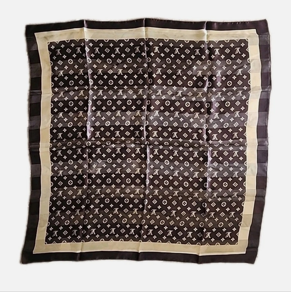 Louis Vuitton Monogram Silk Scarf
